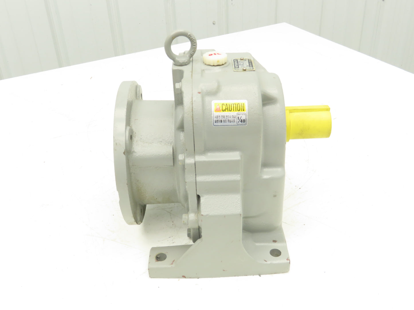Samyang MAX MG-F153 Gearbox 40:1 Reducer 45rpm .75kw Inline Parallel Shaft IEC80