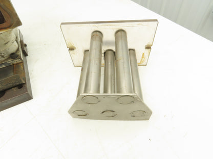 IMI 5 Magnetic Cartridge Drawer Grate Separator 3-3/4" Inlet 2" Outlet