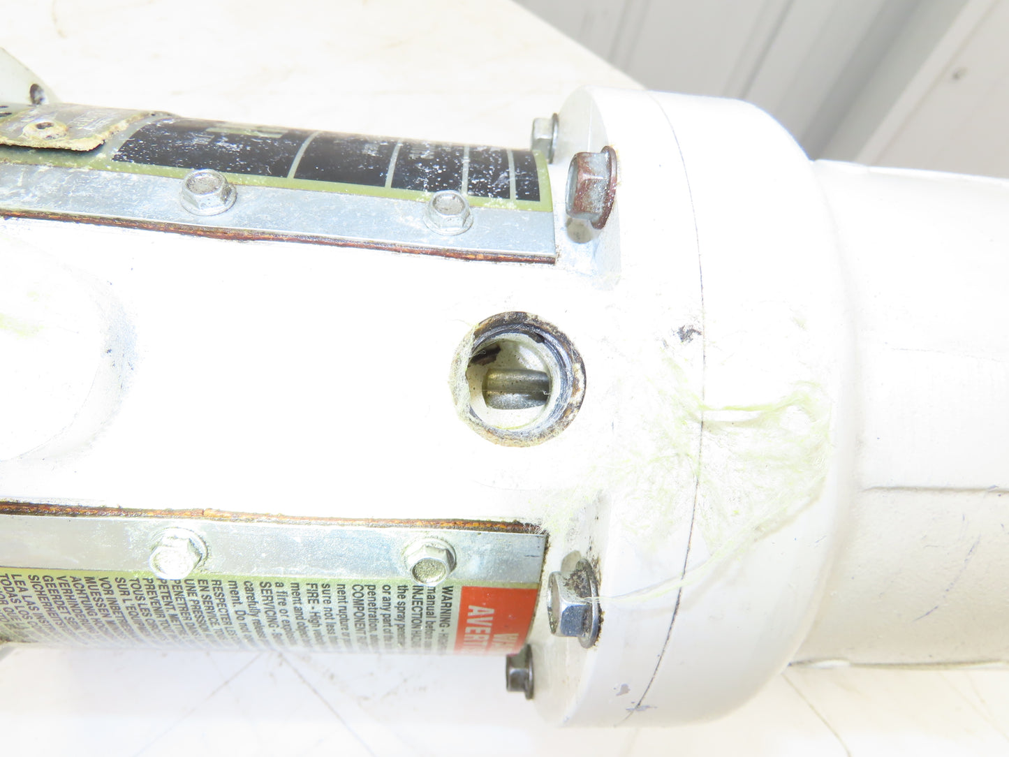 Graco 204254 LA36907 Fire Ball Air Powered Pump 5:1 Oil/Grease 180PSI Max In