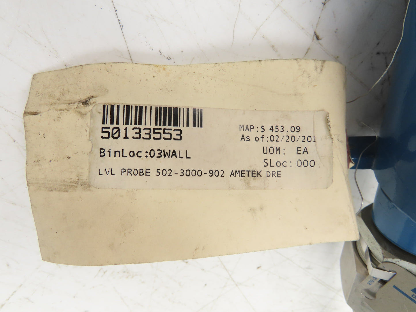 Drexelbrook 700-202-2 Level Sensor 36"Probe Stainless Sensing Element 120V