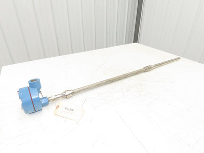 Rosemount 0183P21K2CT0J120T Temperature Sensor 38"Probe 1/2"NPT Model 79 Head