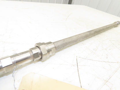 Rosemount 0183P21K2CT0J120T Temperature Sensor 38"Probe 1/2"NPT Model 79 Head