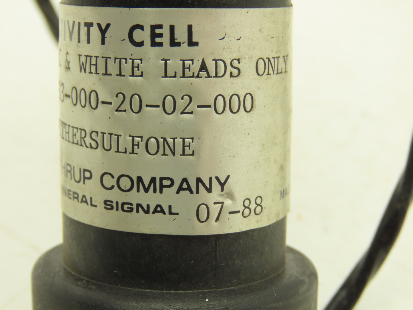 Leeds & Northrup 4908-1-33-000-20-02-000 Conductivity Cell PH Sensor 24"L