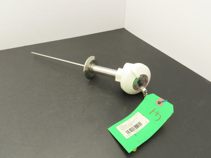 Pyromation R5T285L483-10-CIP-2-5-63 RTD Temperature Sensor 10"Probe Stainless