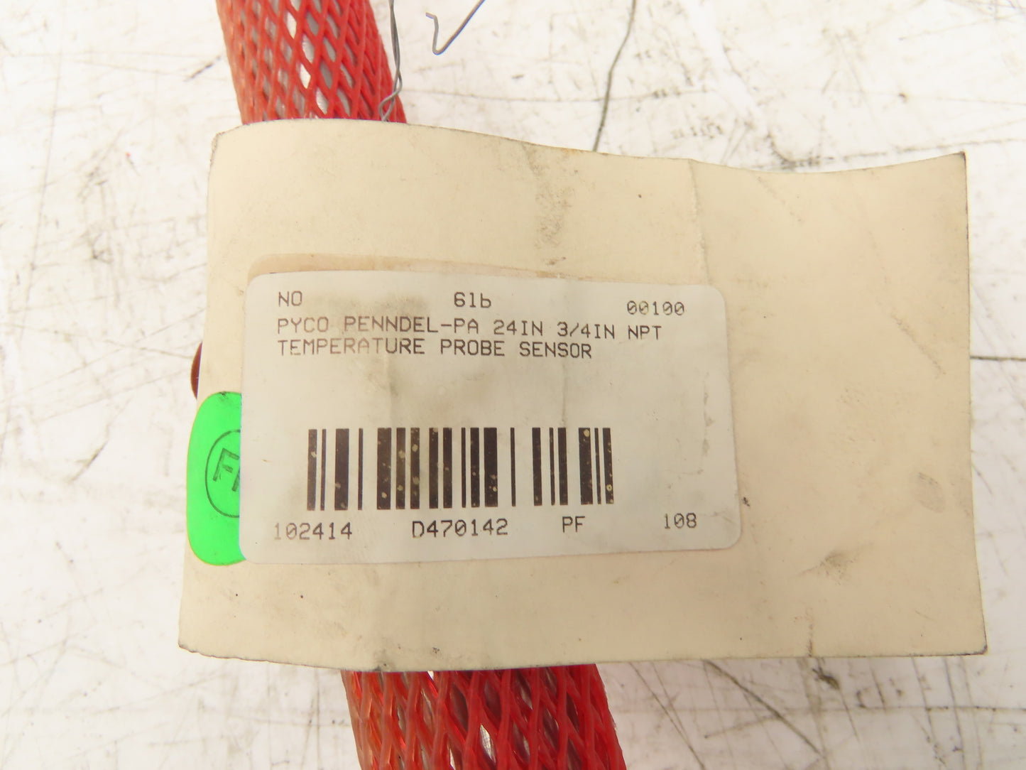 Pyco Penndel PA 61b Temperature Sensor 24"Probe Stainless 3/4"NPT