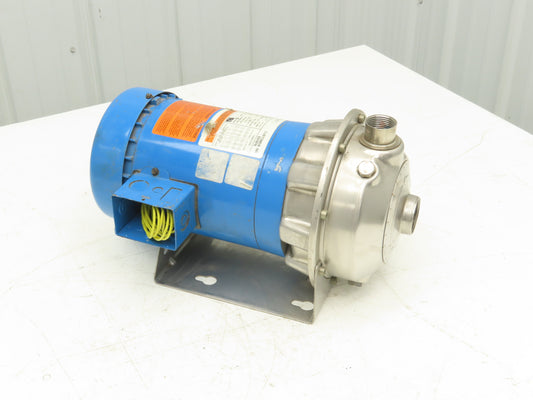 Goulds 1SN1F5B5 316SS Centrifugal Pump 1x1.25" NPT 1.5Hp 230/460V 3PH 3450 rpm