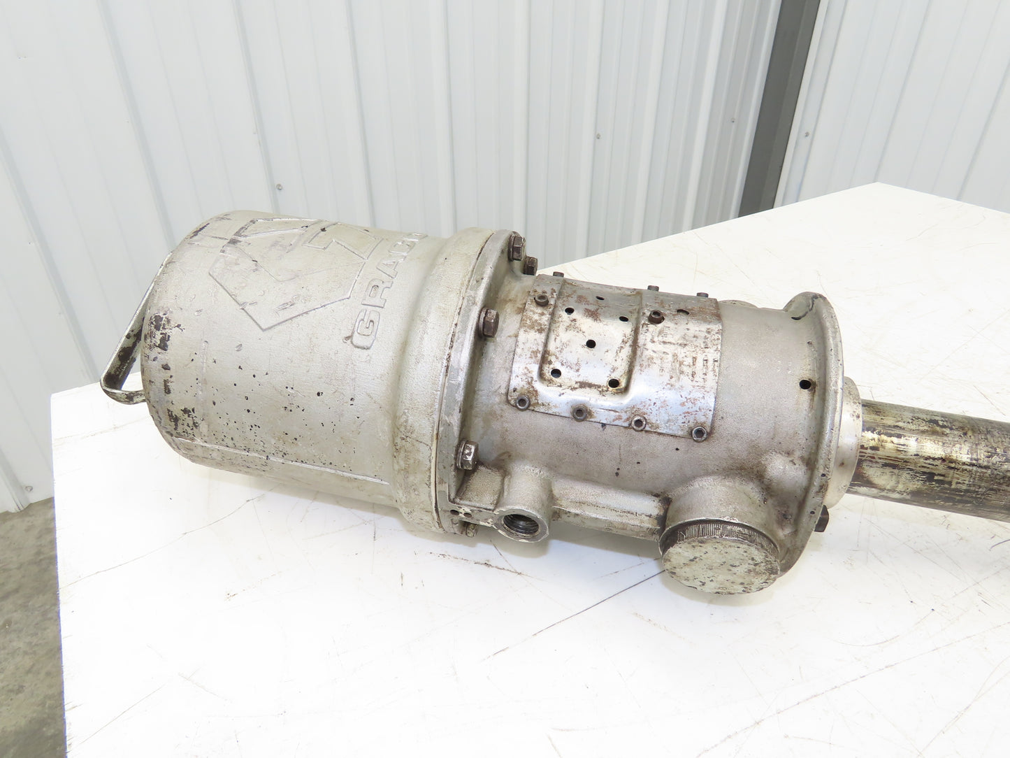 Graco NA President Series Barrel Type Piston Pump Oil/Grease 1" Outlet 2" Pipe