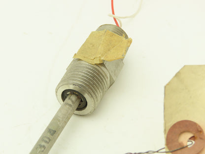 Chromalox 307-0722-09-005 Temperature Sensor 100 Ohm 34.5"Probe 1/2"NPT