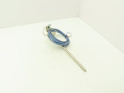 494-33634-C-9-D-120-T Thermocouple Temperature Sensor 15"Probe Stainless