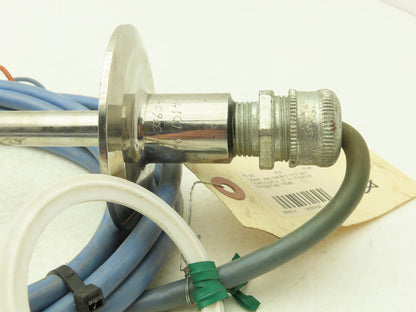 494-33634-C-9-D-120-T Thermocouple Temperature Sensor 15"Probe Stainless