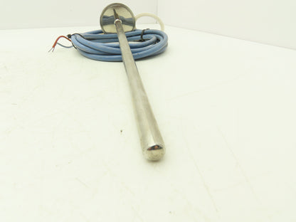 494-33634-C-9-D-120-T Thermocouple Temperature Sensor 15"Probe Stainless