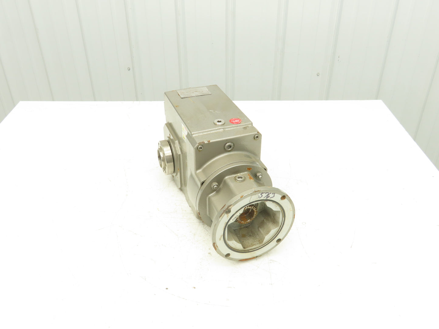 Stober K303WG0450MR160/050B Helical Gearbox 44.9 Reducer 39rpm 2Hp Hollow Shaft