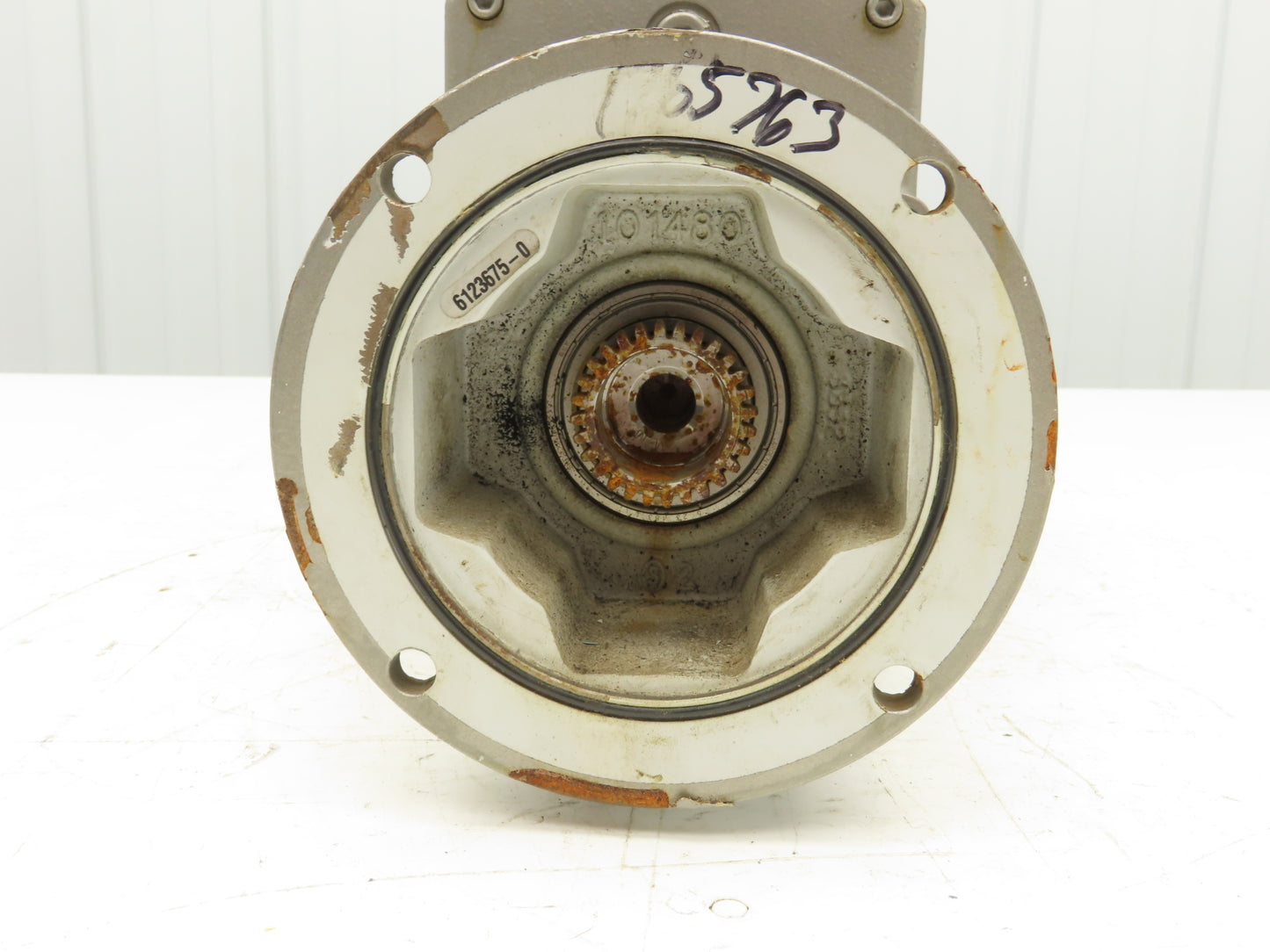 Stober K303WG0450MR160/050B Helical Gearbox 44.9 Reducer 39rpm 2Hp Hollow Shaft