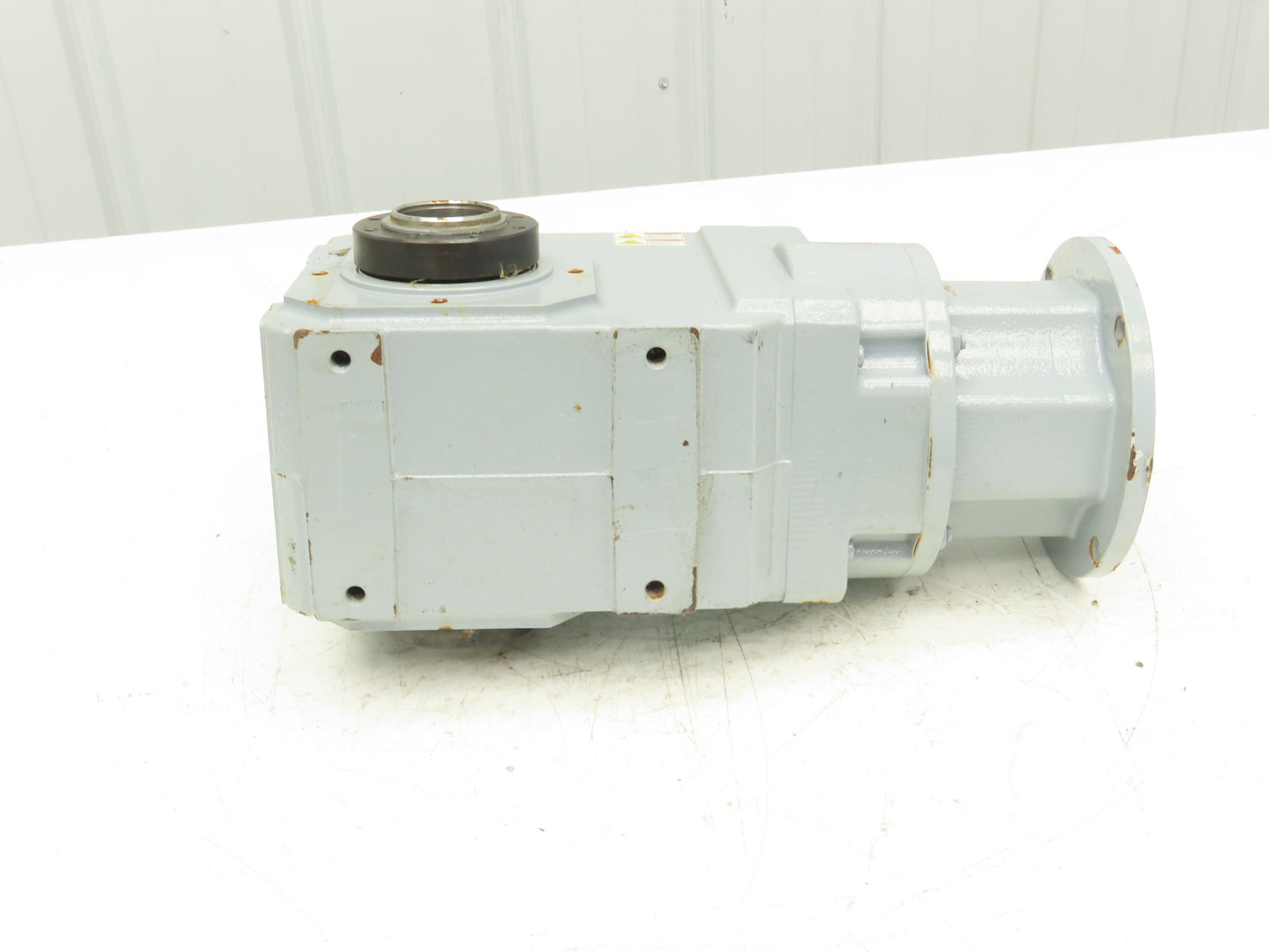 Stober K303WGD0450MR160/140 Helical Gearbox 44.9 Reducer 39rpm 2Hp Hollow Shaft