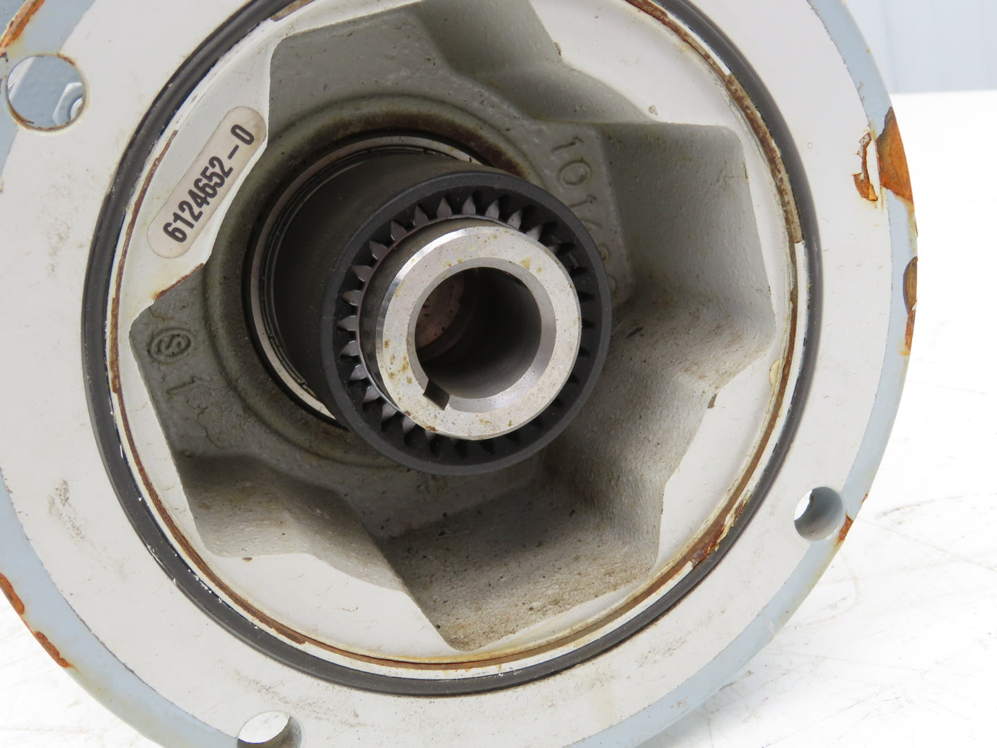 Stober K303WGD0450MR160/140 Helical Gearbox 44.9 Reducer 39rpm 2Hp Hollow Shaft