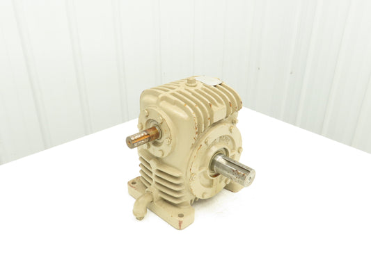 Cone Drive H035-2 Worm Gearbox 5:1 Reducer 350rpm 11.7Hp RH Output  *Seal Leak*