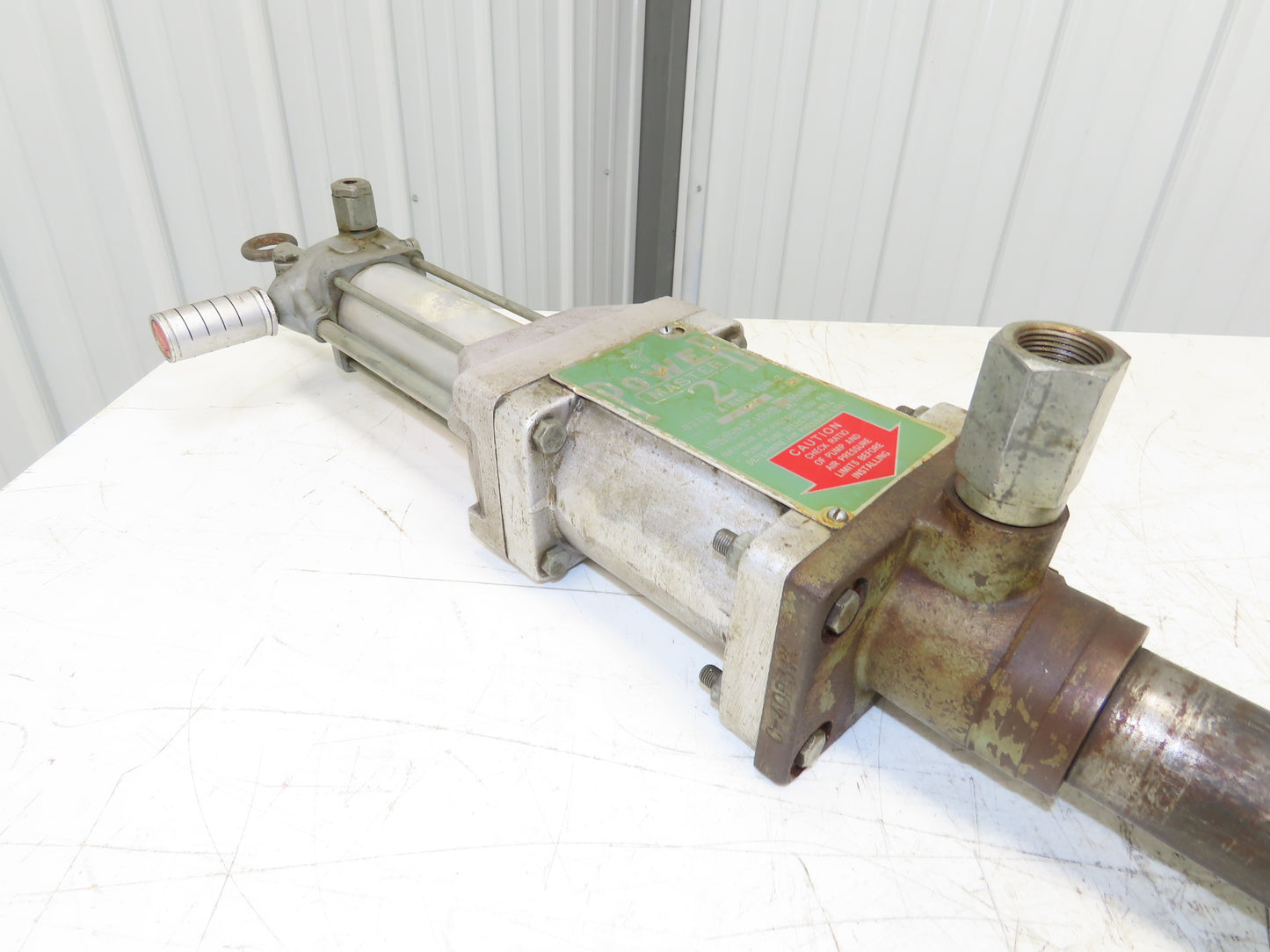 Lincoln 82970 Power Master Pneumatic Powered Oil/Grease Pump 12:1 55 Gal Drum