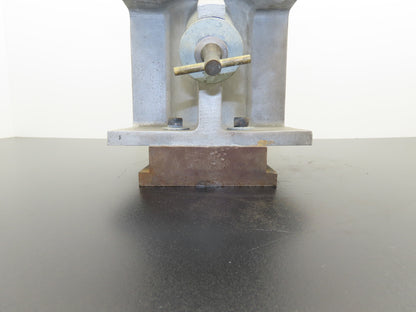 Industrial Injection Molding Hopper Base Side Discharge 5-1/2" Bolt Square Top