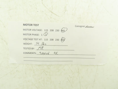 Wenling City Dacheng Electrical YS7124 AC Motor 1/2Hp 1720rpm 480V 3PH IEC71