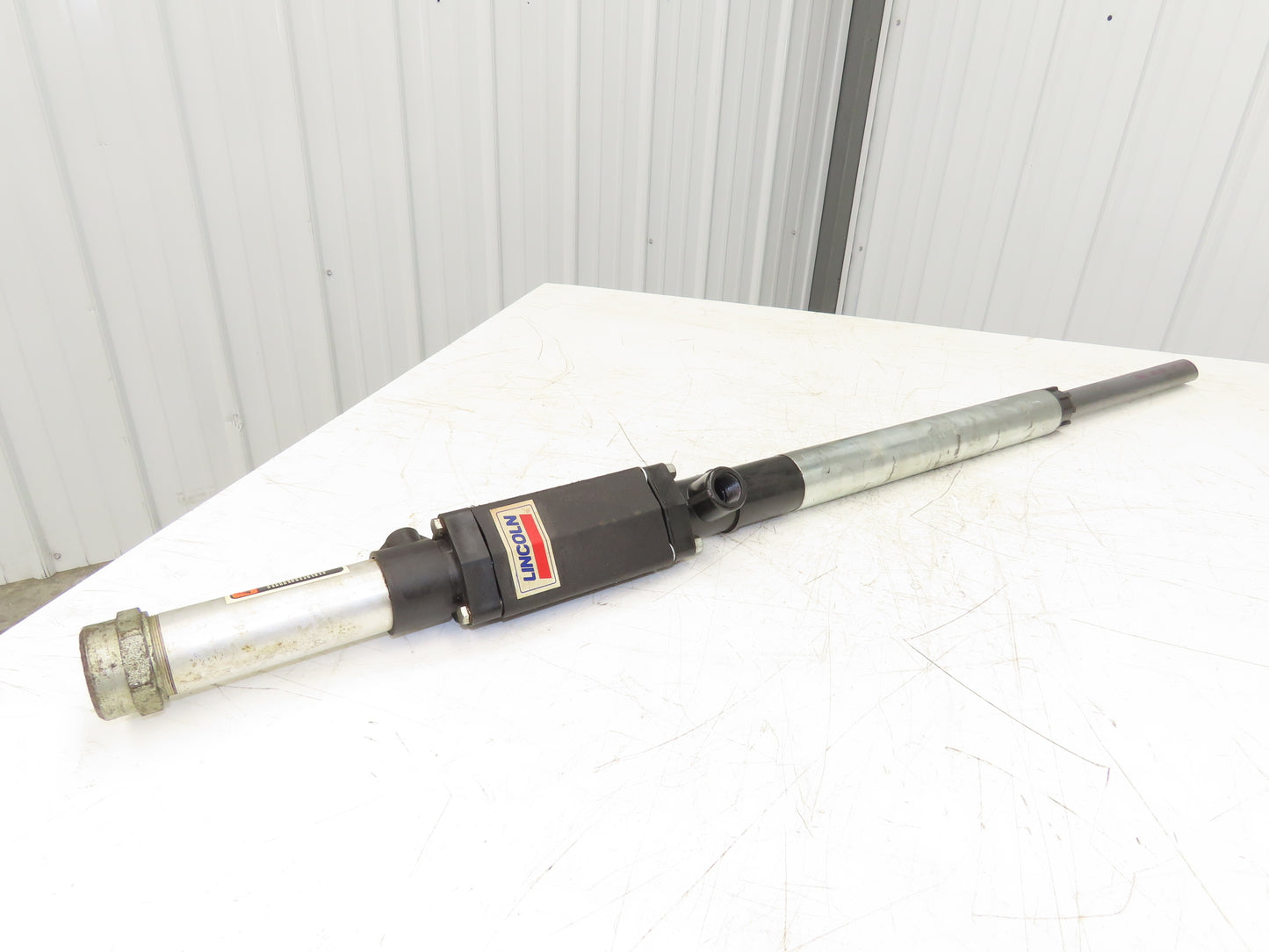 Lincoln 84829 Pneumatic 55 Gal Drum Pump Oil Transfer Type w 2" x 32" Pipe Ser B