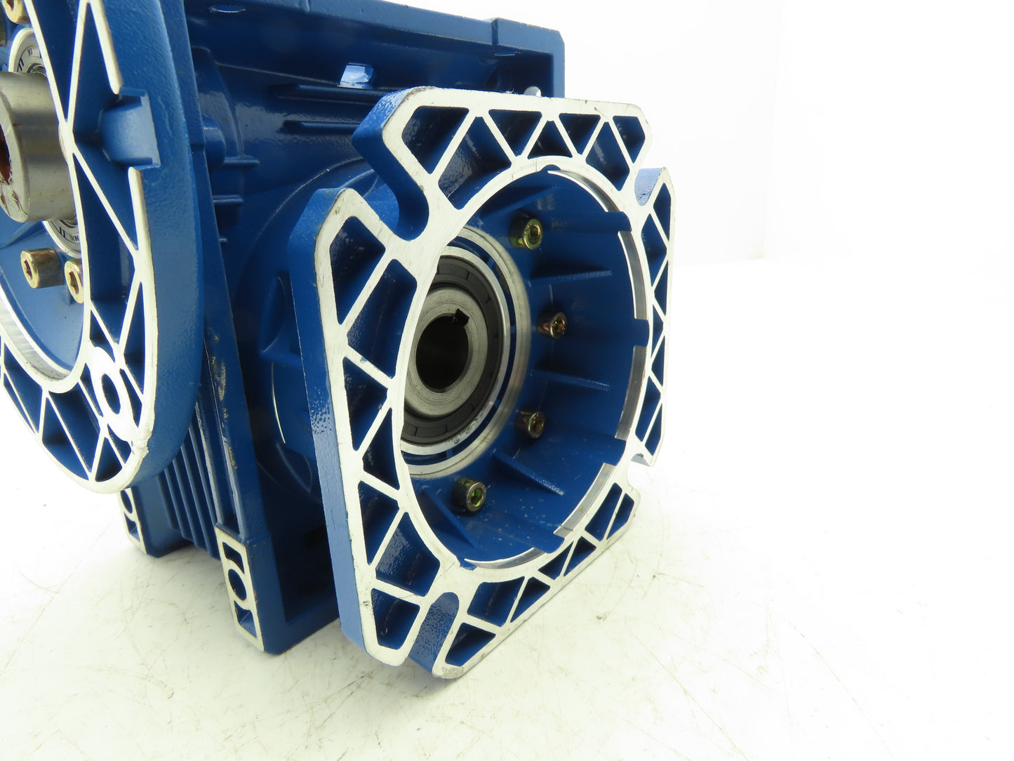 Haitec GR HMRV075 80B5 Worm Gearbox 30:1 Reducer 47 RPM Hollow RH or LH IEC 80