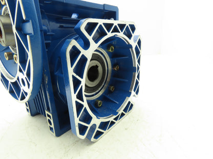 Haitec GR HMRV075 80B5 Worm Gearbox 30:1 Reducer 47 RPM Hollow RH or LH IEC 80