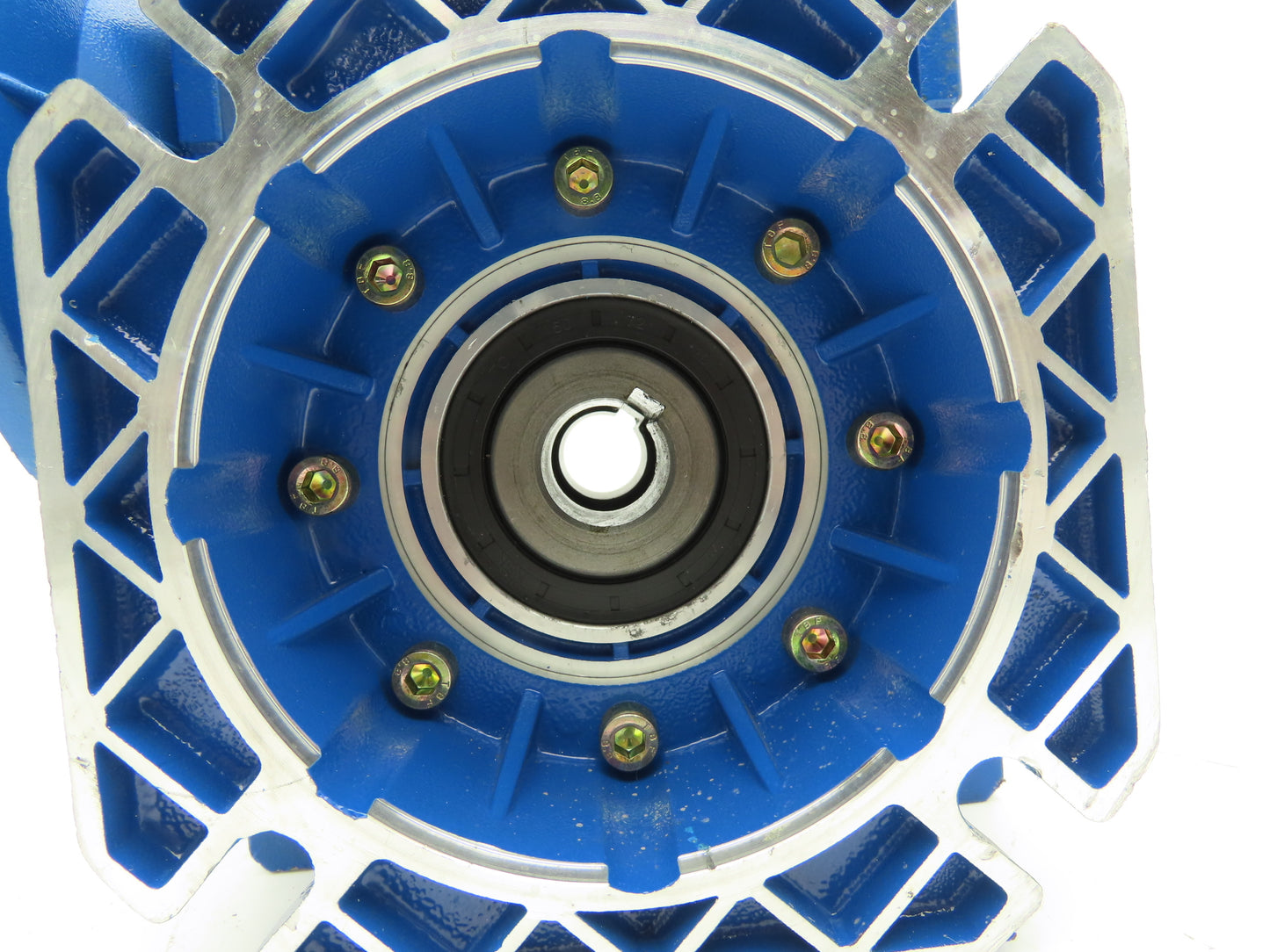 Haitec GR HMRV075 80B5 Worm Gearbox 30:1 Reducer 47 RPM Hollow RH or LH IEC 80