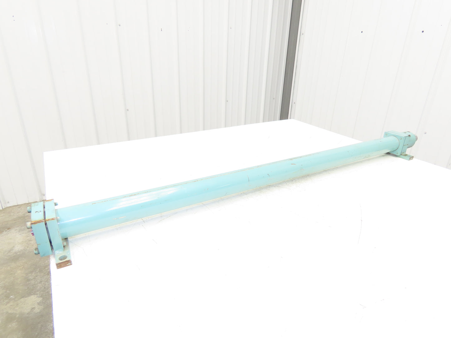 Hydraulic Cylinder 2" Bore 45" Stroke Foot Mount 1-3/8"Rod Double Acting