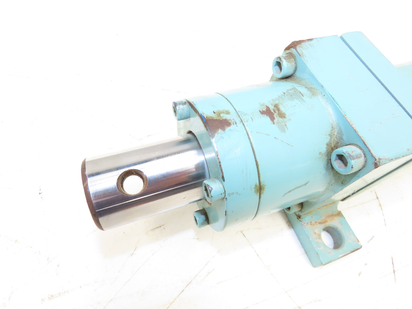 Hydraulic Cylinder 2" Bore 45" Stroke Foot Mount 1-3/8"Rod Double Acting
