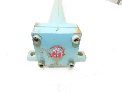 Hydraulic Cylinder 2" Bore 45" Stroke Foot Mount 1-3/8"Rod Double Acting