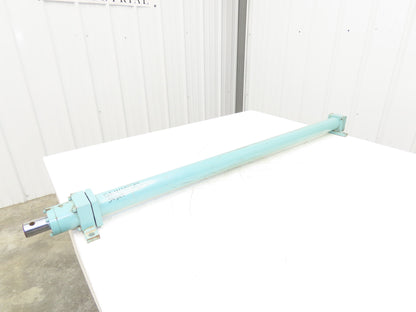 Hydraulic Cylinder 2" Bore 45" Stroke Foot Mount 1-3/8"Rod Double Acting