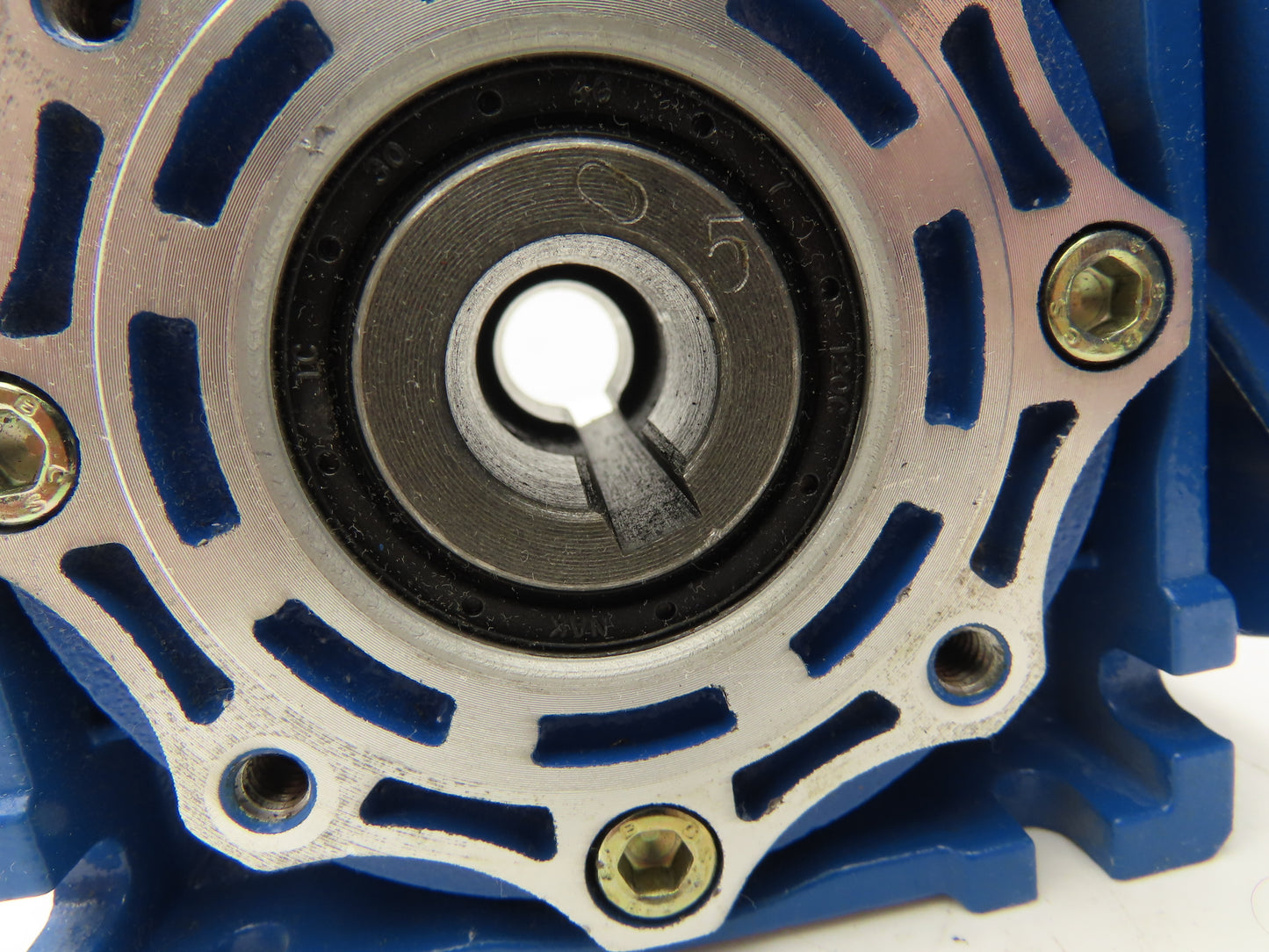 Haitec GR HMVF040 71B5 Worm Gearbox 5:1 Reducer 280 RPM Hollow Shaft IEC 71