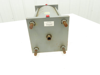 Miller LA53H4N Pneumatic Air Cylinder 8" Bore 13-11/16" Stroke 1"Rod 150psi