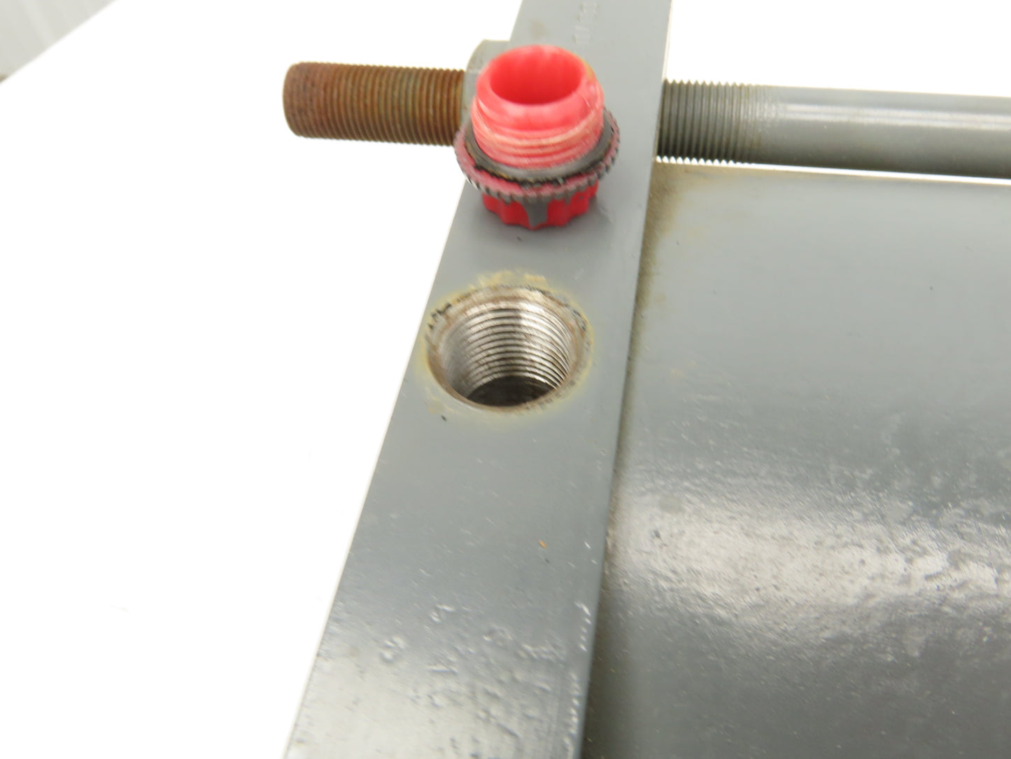 Miller LA53H4N Pneumatic Air Cylinder 8" Bore 13-11/16" Stroke 1"Rod 150psi