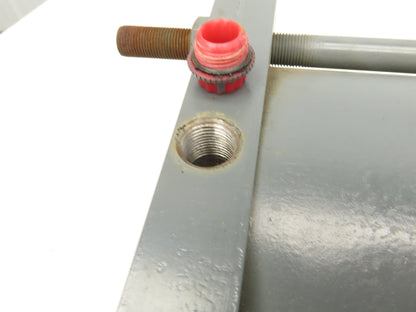 Miller LA53H4N Pneumatic Air Cylinder 8" Bore 13-11/16" Stroke 1"Rod 150psi