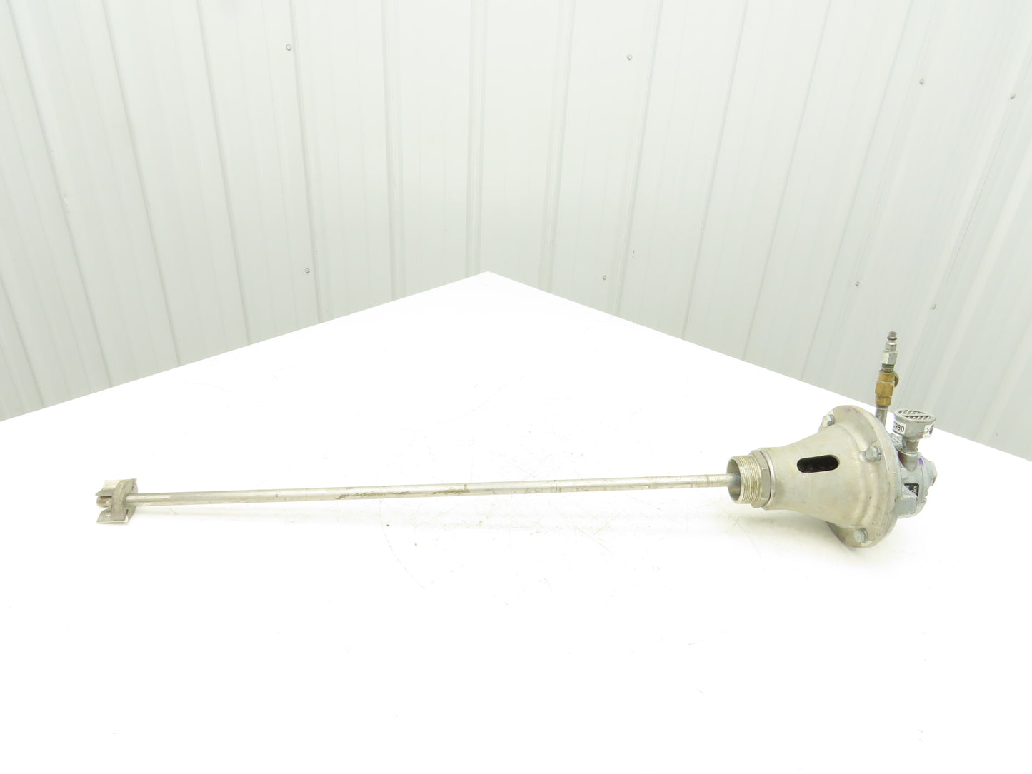 MXD Process Gast 2AM-NRV-90 Pneumatic Air Motor Drum Mixer 2" Bung Agitator 31"