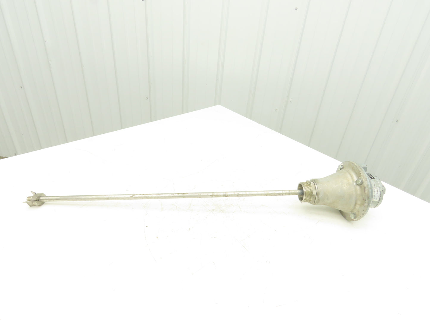 MXD Process Gast 2AM-NRV-90 Pneumatic Air Motor Drum Mixer 2" Bung Agitator 31"