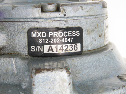 MXD Process Gast 2AM-NRV-90 Pneumatic Air Motor Drum Mixer 2" Bung Agitator 31"