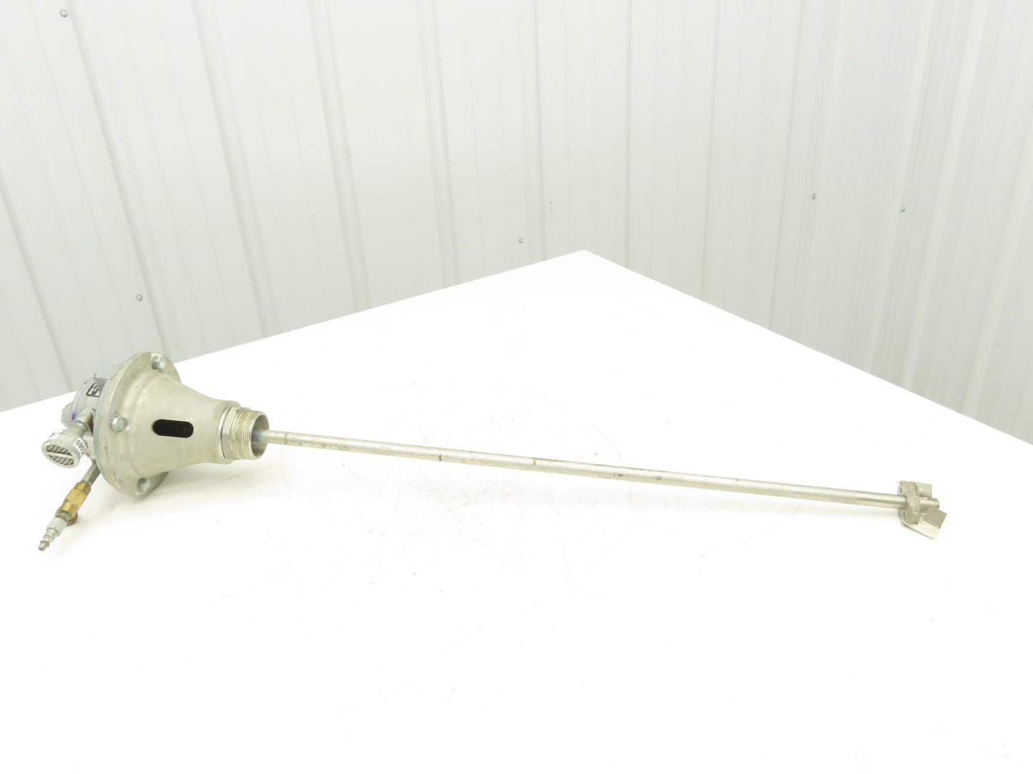 MXD Process Gast 2AM-NRV-90 Pneumatic Air Motor Drum Mixer 2" Bung Agitator 31"