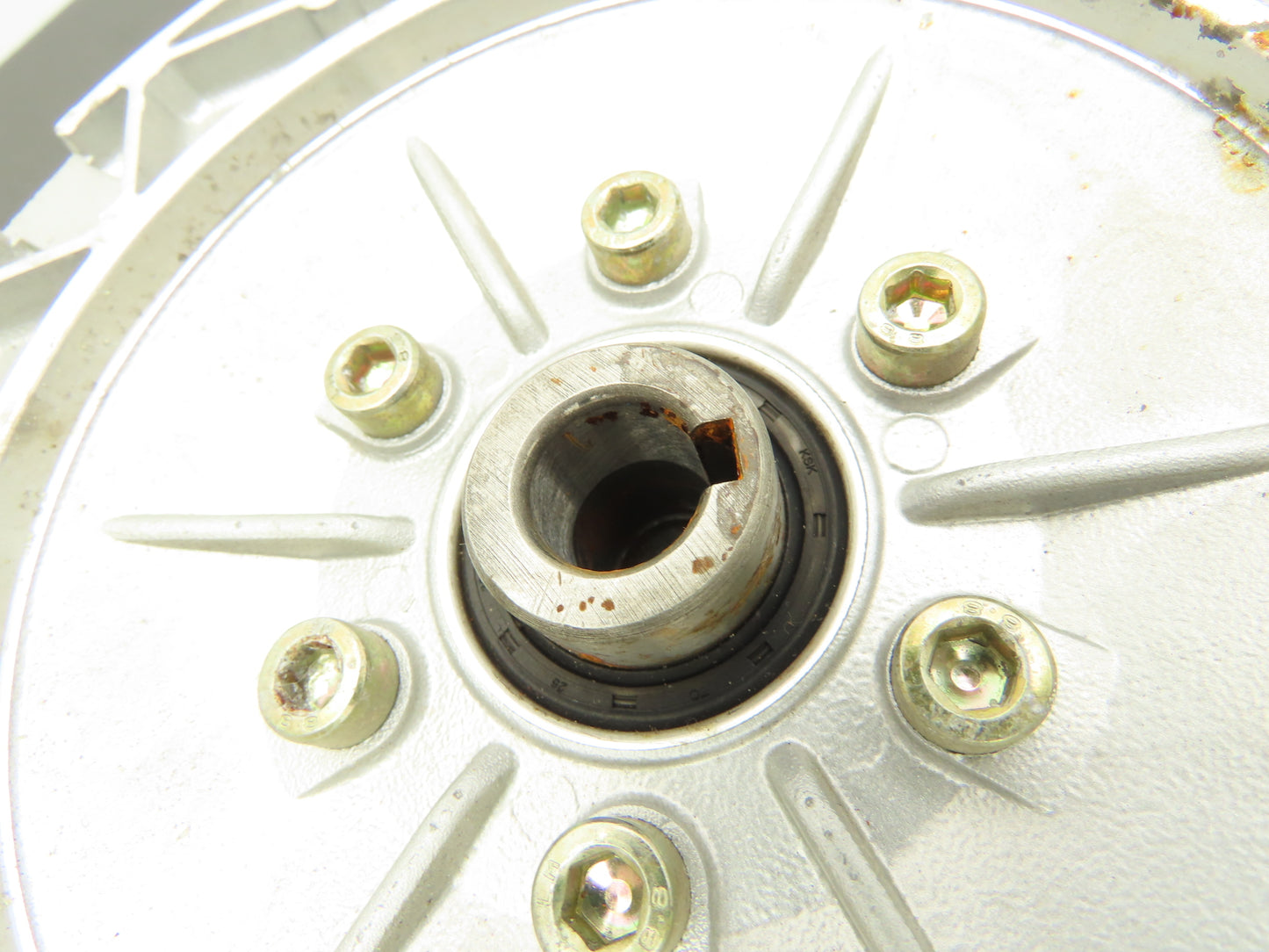 Jiangyin Guoliang NMRV040 Worm Gearbox 20:1 Reducer 75 RPM Hollow Shaft IEC 71