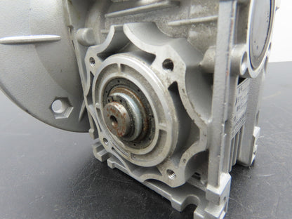 Jiangyin Guoliang NMRV040 Worm Gearbox 20:1 Reducer 75 RPM Hollow Shaft IEC 71