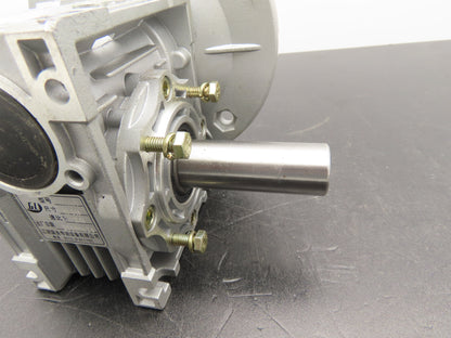 Jiangyin Guoliang NMRV040 Worm Gearbox 20:1 Reducer 75 RPM Hollow Shaft IEC 71
