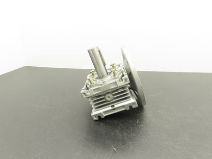 Jiangyin Guoliang NMRV040 Worm Gearbox 20:1 Reducer 75 RPM Hollow Shaft IEC 71