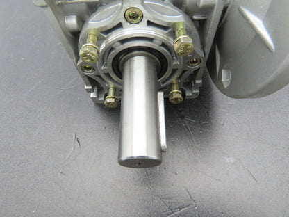 Jiangyin Guoliang NMRV040 Worm Gearbox 20:1 Reducer 75 RPM Hollow Shaft IEC 71