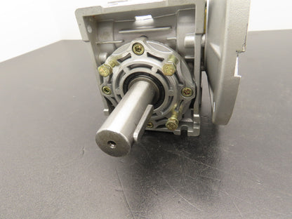 Jiangyin Guoliang NMRV040 Worm Gearbox 20:1 Reducer 75 RPM Hollow Shaft IEC 71