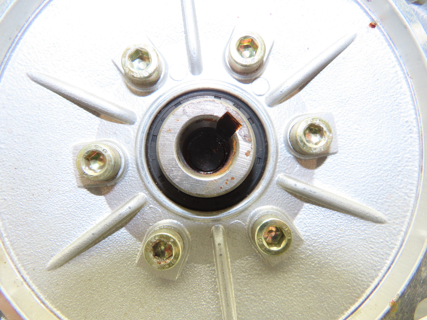 Jiangyin Guoliang NMRV040 Worm Gearbox 20:1 Reducer 75 RPM Hollow Shaft IEC 71