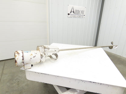 LFE Eastern Clamp-On Tank Mixer Agitator 9"x 70" Impeller 1Hp 230/460V 3PH