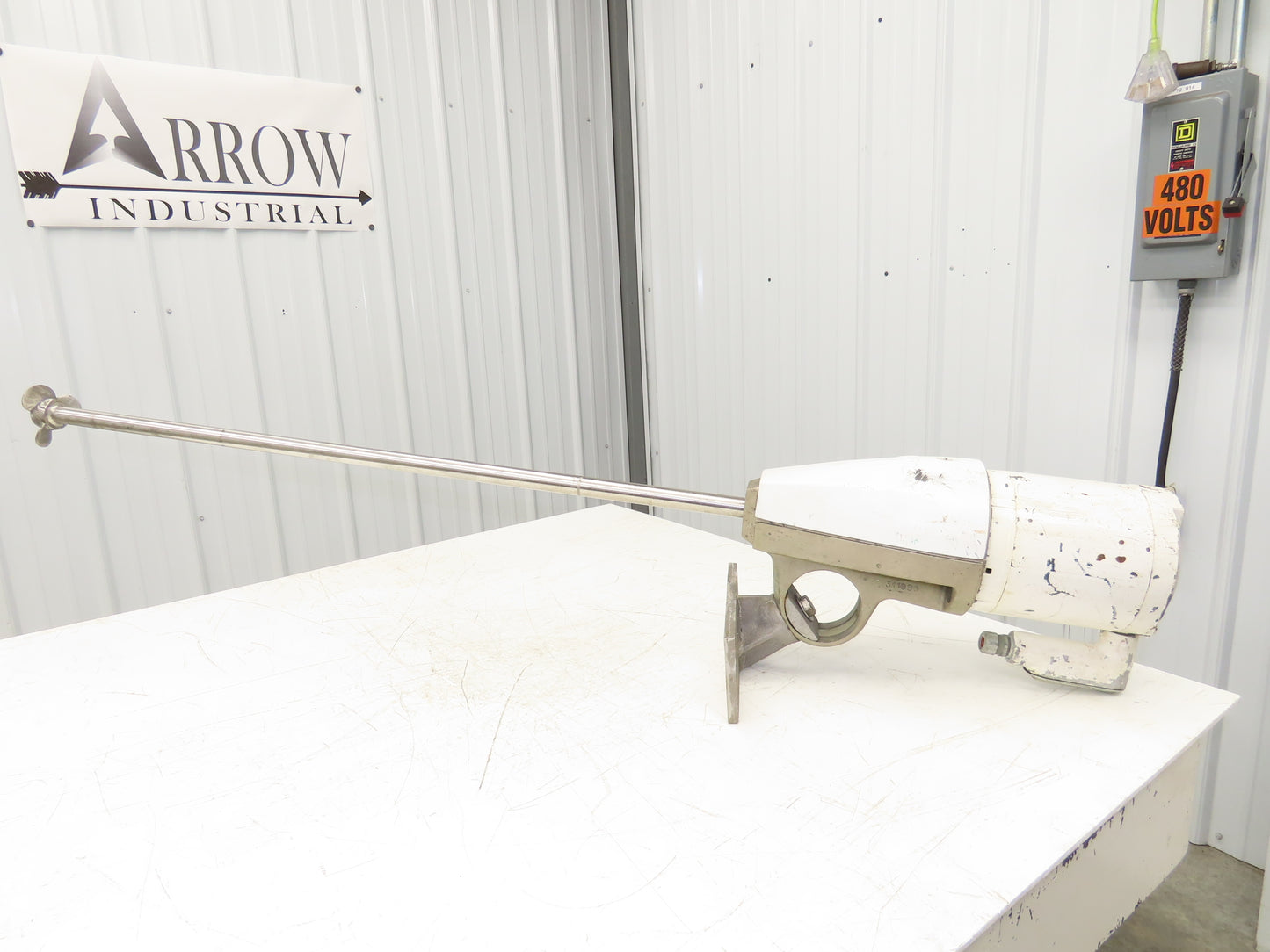 LFE Eastern RH-1 Clamp Tank Mixer Agitator 3.5"x40" Impeller .5Hp 230/460V 3PH