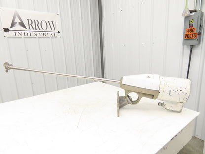 LFE Eastern RH-1 Clamp Tank Mixer Agitator 3.5"x40" Impeller .5Hp 230/460V 3PH