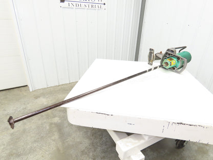 Lightnin Vektor V1P18 Clamp Tank Mixer Agitator 3.5"x 61" Impeller .25Hp 3PH